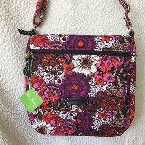 Vera Bradley Double Zip Mailbag